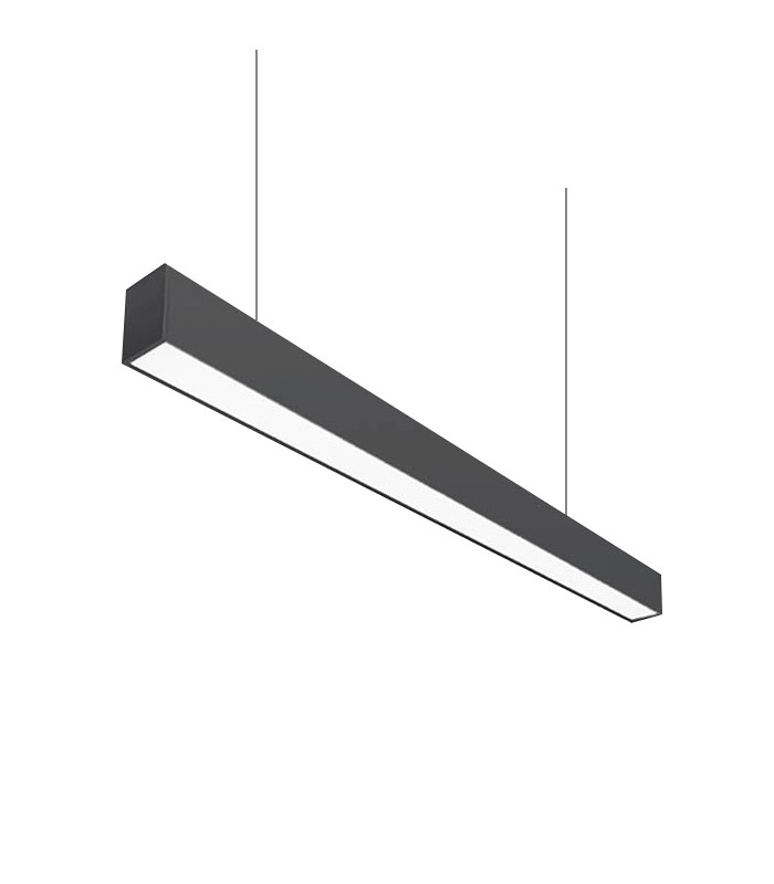 Linear store light fitting